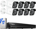 Reolink Überwachungskamera Aussen Set, 4K PoE, kabelgebunden, KI-Erkennung