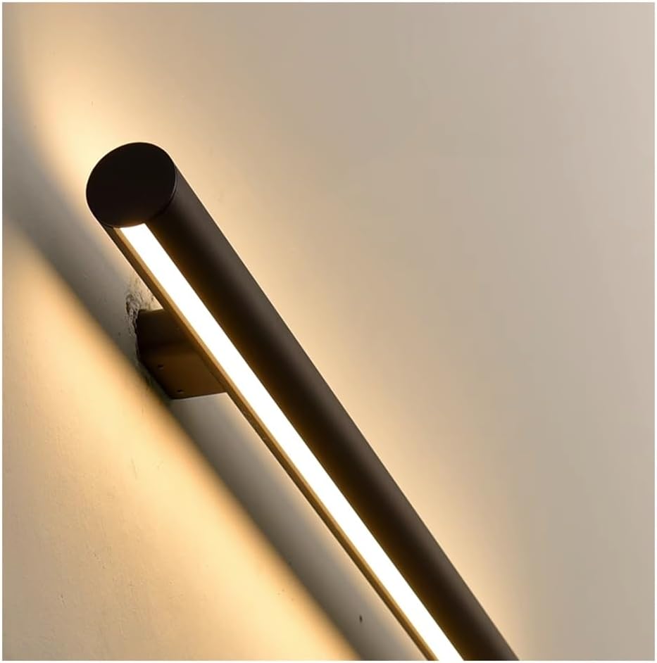 LED-Set für Treppen, 80 cm, Aluminiumgeländer für Außendecks und Innenfluren, beleuchtete Sicherheitsstange für Treppen und Durchgänge