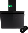 KKT KOLBE Dunstabzugshaube Wandhaube SOLO6005S, 60 cm kopffrei schwarz