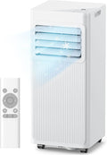 Mobile Klimaanlage 7000 BTU, 4-in-1 Klimagerät mit Abluftschlauch & 4m Fensterabdichtung für Schiebefenster & Kippfenster, Ohne Bohren, 25m²