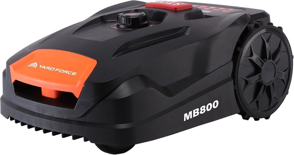 YARD FORCE Mähroboter 'MB800' mit praktischer Mulch-Funktion, mit bürstenlosem, leistungsstarkem Motor