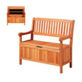 VEVOR Gartenbank, 106,5x58,5x90,1 cm, Tragkraft bis zu 328 kg, Truhenbank mit Stauraum, für Terrasse, Aufbewahrungsbank, Garten, Balkon