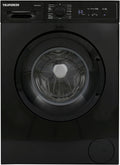 Telefunken W-01-52-B Waschmaschine (5 kg / 1000 U/Min) mit Mengenautomatik und Überlaufschutz / 15 Programme/Startzeitvorwahl/schwarz