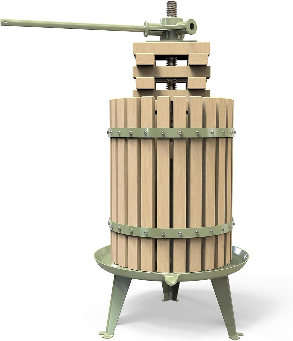 18L Obstpresse aus Massivholz