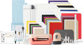 Cricut Explore 5 Essential Bundle + Digitale Inhalte. Intelligente Schneidemaschine, für Projekte wie individuelle Vinyl-Aufkleber, T-Shirts