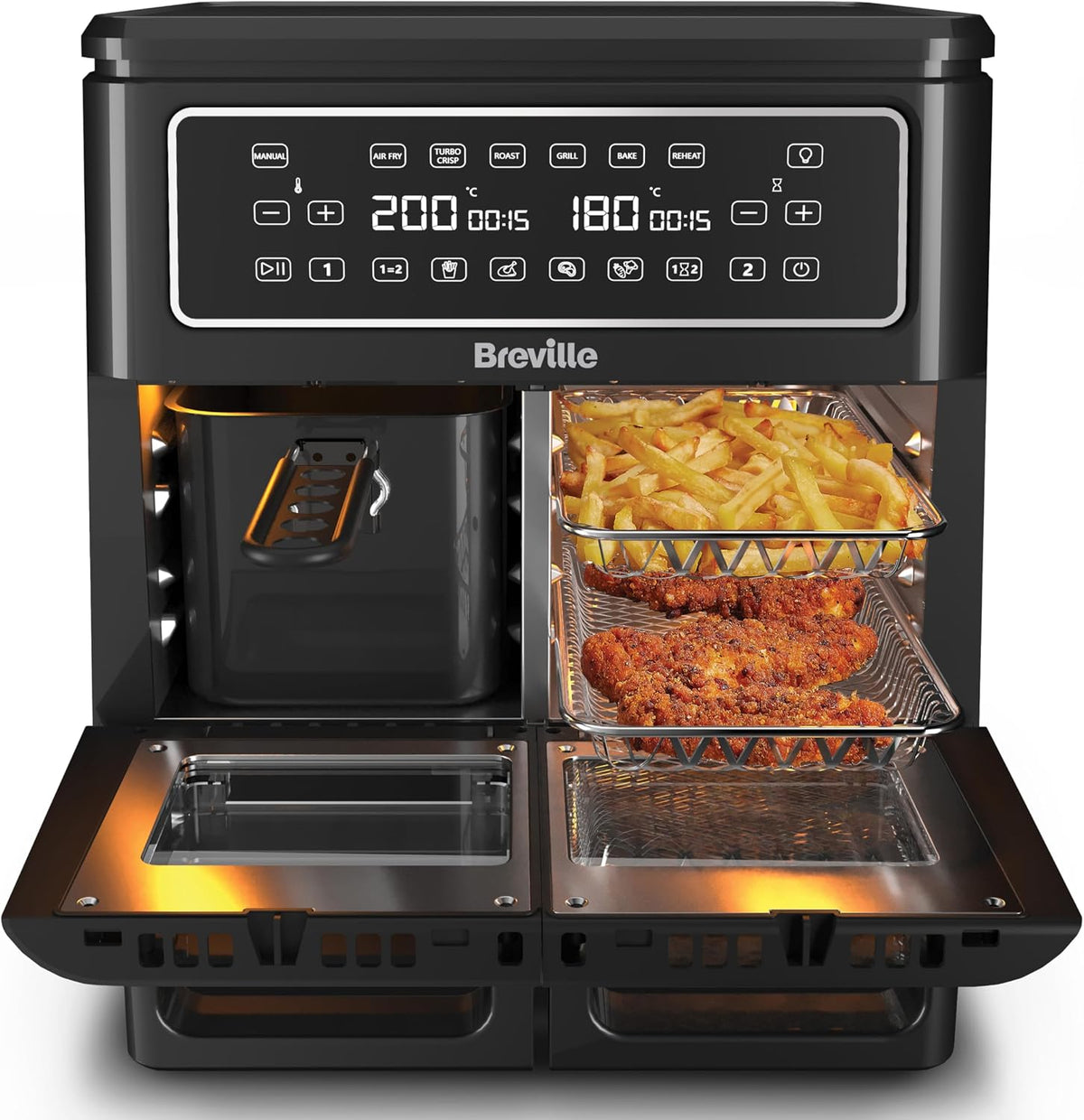 Breville Heißluftfritteuse Halo Flexi