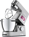 Kenwood Cooking Chef XL KCL95.004SI Küchenmaschine mit Kochfunktion & integrierter Waage, 1500W, inkl. 5-teiligem Patisserie-Set, Silber