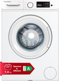Telefunken Waschmaschine 7kg, W-7-1400-A-W weiß, 1400 U/Min., Washing Machine mit 15 Programmen, Inverter Motor, Leise & Effizient, Aquastop, EEK A