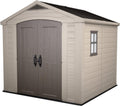 Keter Gerätehaus, Beige/Taupe, 8 x 8