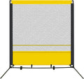 Tennis-Rebound-Netz, tragbare Tennis-Rebounder-Tennis-Übungswand für Indoor- und Outdoor-Trainingsgeräte, Tennis-Rebound-Netz, für Grundschläge