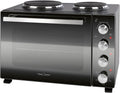 ProfiCook Minibackofen mit Kochplatten und Drehspieß
