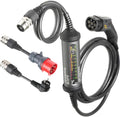 Juice Booster 2, Mobile Wallbox 22 kW und Typ 2 Ladekabel, kompatibel mit Allen Industrie- & Haushaltssteckdosen, Schweizer Design, wetterfest