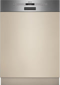 NEFF S147YCS03E, Smarter Geschirrspüler Teilintegriert, besonders leise Spülmaschine, 60 cm, N 70, Made in Germany, Besteckschublade, Schmutzerkennung