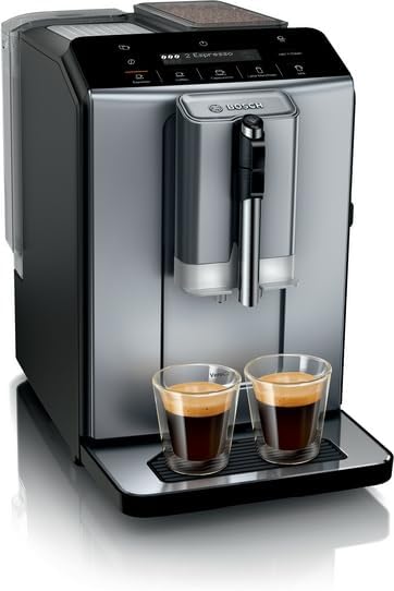 Bosch Kaffeevollautomat VeroCafe Serie 2 TIE20504, Diamond titanium