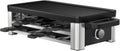 WMF Lono Selection Raclette Grill 8 Personen, 1500W Leistung, keramikbeschichtete Grillplatte, 8 Pfännchen und Spatel, Temperaturregelung und Ablage