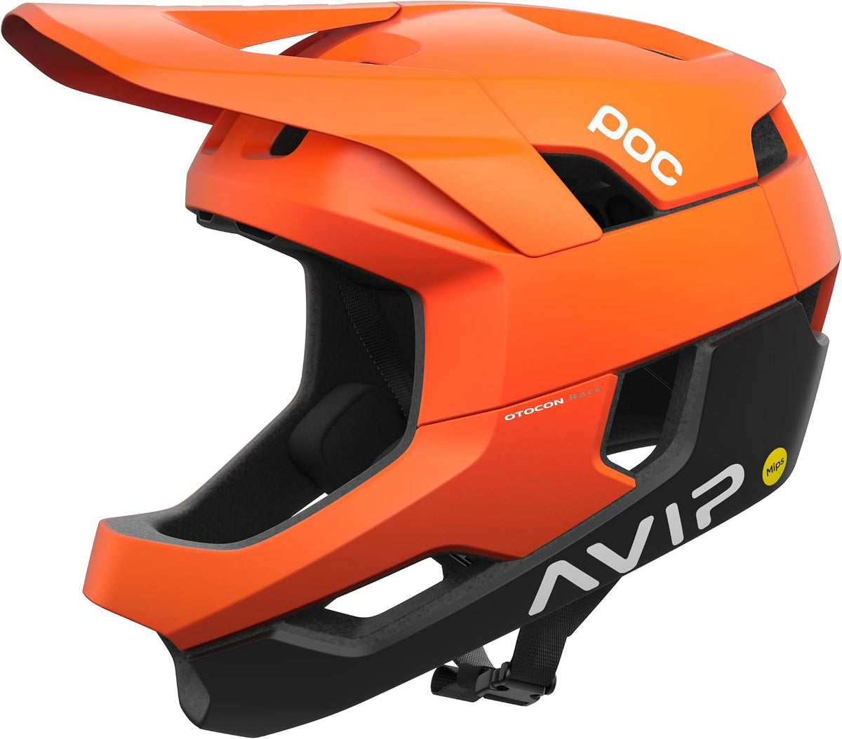 POC Otocon Race MIPS Fullface MTB Helm, Ein ultra-leichter und gut belüfteter Vollvisierhelm mit integrierten Sicherheitstechnologien