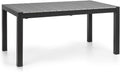 blumfeldt Menorca Expand, Tischfläche max.: 213 x 95 cm, Gartentisch, Ausziehtisch, ausziehbar, Aluminium/Kunststoff-Holzimitation, Pulverbeschichtung