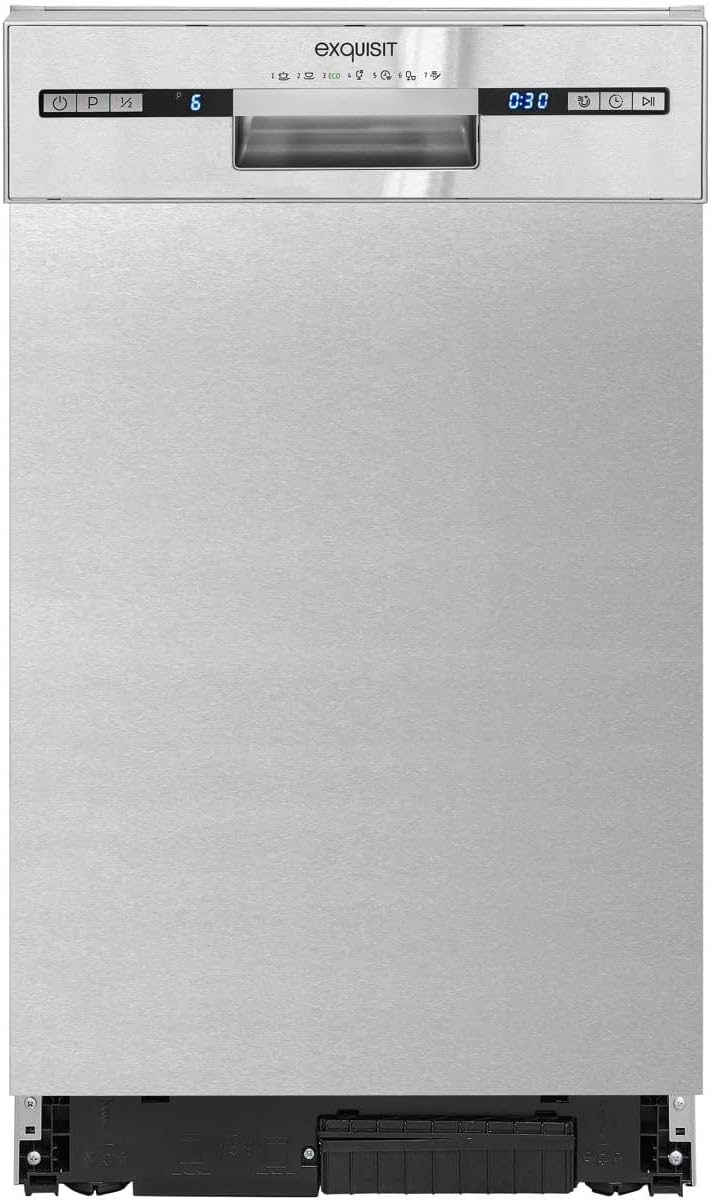 Exquisit Einbaugeschirrspüler EGSP9309-EF-030E inox
