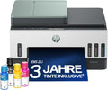 HP Smart Tank 7307 3-in-1 Multifunktionsdrucker (WLAN; Duplex; ADF), 3 Jahre Tinte inklusive, 3 Jahre Garantie, großer Tintentank, hohe Reichweite