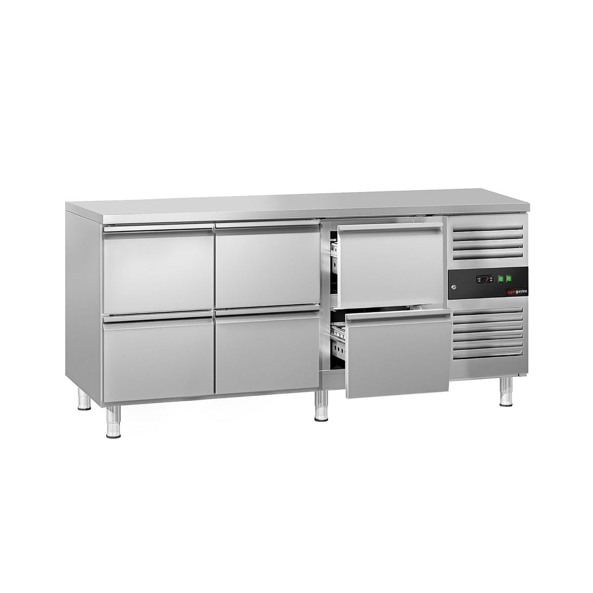 GGM Gastro Kühltisch ECO 1795x700mm mit 6 Schubladen