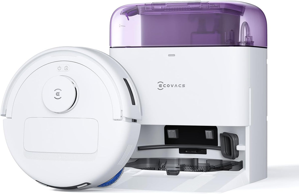 ECOVACS DEEBOT MINI Saugroboter mit Wischfunktion 9.000 Pa, ZeroTangle 2.0