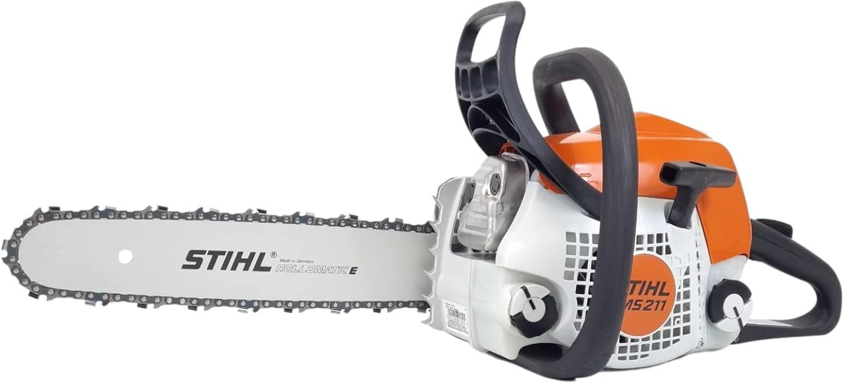 STIHL MS 211 Kettensäge/Motorsäge mit 35 cm Schnittlänge + 1,1 mm Oilomatic Kette