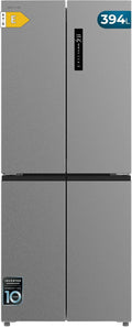Cecotec Multi-Door Kühlschrank Bolero CoolMarket 4D 394 Inox E. Inverter-Kompressor, Total No Frost, Antibakterien-System