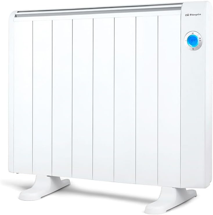 Orbegozo RRW 1500, 1500 W, 72,1 x 59 x 7,5 cm, Heizlüfter, niedriger Verbrauch, WLAN, LCD-Digital-Display, programmierbar