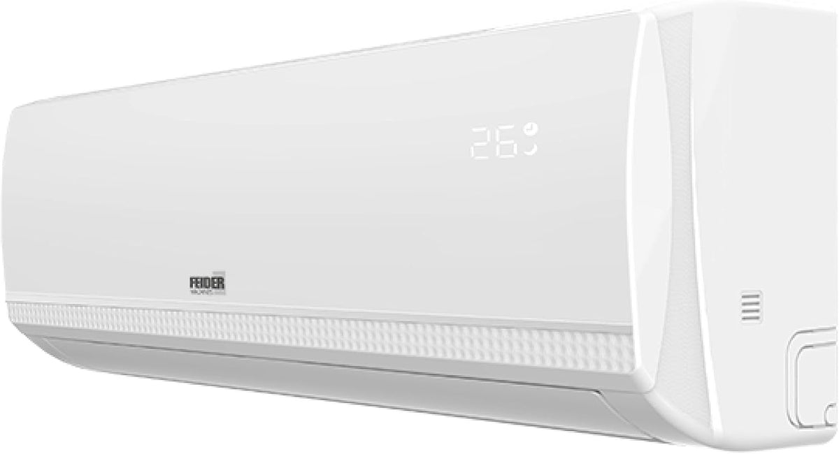 FEIDER FC3400PAP4, Split Klimaanlage Inverter Monosplit 3400W, Klimagerät zur Festen Installation, bis zu 37m², Wärmepumpe, 1 Kompressor