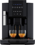 ProfiCook Kaffeevollautomat mit Milchaufschäumdüse für Cappuccino, italienische Profi-Pumpe, Kaffeemaschine, mit Vorwärmfunktion für Tassen