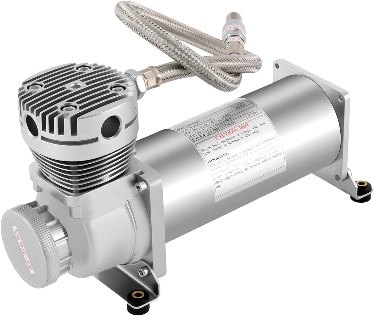 Druckluft Kompressor 200PSI Flüsterkompressor 50L/Min Druckluft Kompressoren 300W Luftkompressor Upgraded Klein Kompressor Tragbar Luftkompressoren