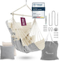 HEIMLING Hängesessel High-Class Outdoor & Indoor XXL [All Inclusive Paket mit Aufhängung + 3 Kissen] Kinder & Erwachsene bis 150 kg