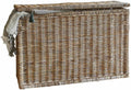 Loberon Truhe East Ryde, grau/braun