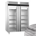 GGM Gastro Kühlschrank 1350 L, 1400 mm, 2 Glastüren