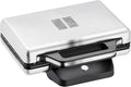 WMF Lono Sandwich Maker, 2-stufige Höhenanpassung für mehr Füllung, Sandwichtoaster für 2 Standard- oder XXL-Toasts, Sandwichmaker, edelstahl matt