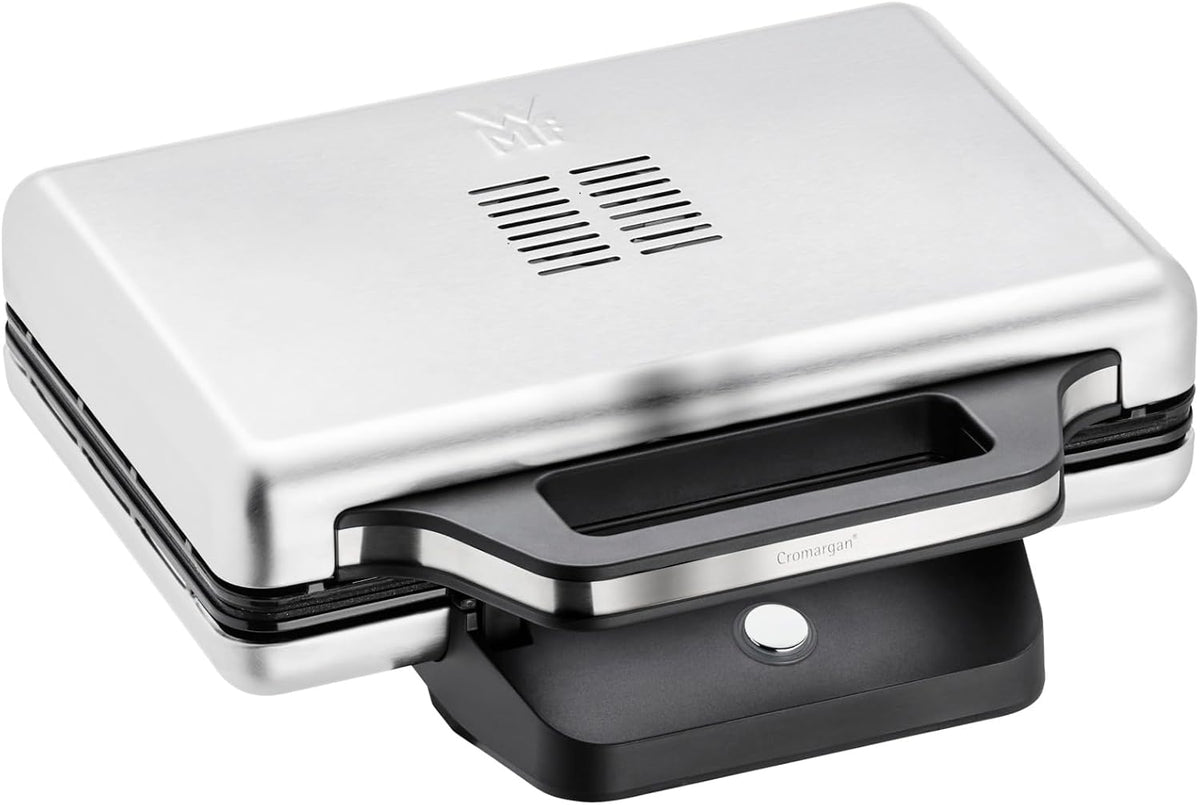 WMF Lono Sandwich Maker, 2-stufige Höhenanpassung für mehr Füllung, Sandwichtoaster für 2 Standard- oder XXL-Toasts, Sandwichmaker, edelstahl matt
