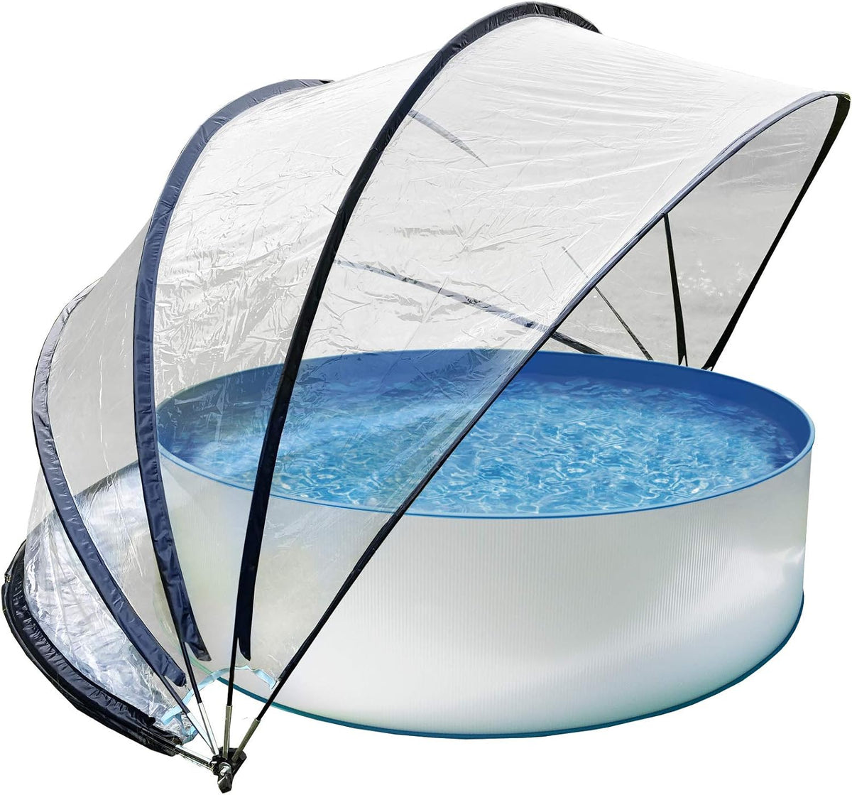 Miganeo Deluxe Cabrio Dome für Pools bis 366x132 cm