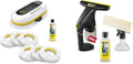Kärcher Fensterputzroboter RCW 2 Extra+ & Akku-Fenstersauger WV Compact Care Extra+ Black