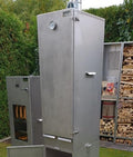 Jumbo Räucherofen doppelwandig isoliert 125x39x53cm 1.4301 V2A-Edelstahl