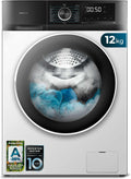 Cecotec Waschmaschine 12 kg Frontlader Bolero DressCode 12500 Inverter A, 1400 U/min, Inverter Plus Motor, 16 Progr, SteamMax, Pearl Drum, Delay Start