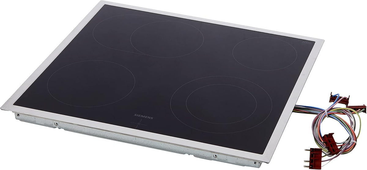 Siemens iQ300 Elektrokochfeld 60 cm Mit Rahmen aufliegend schwarz EA645GN17