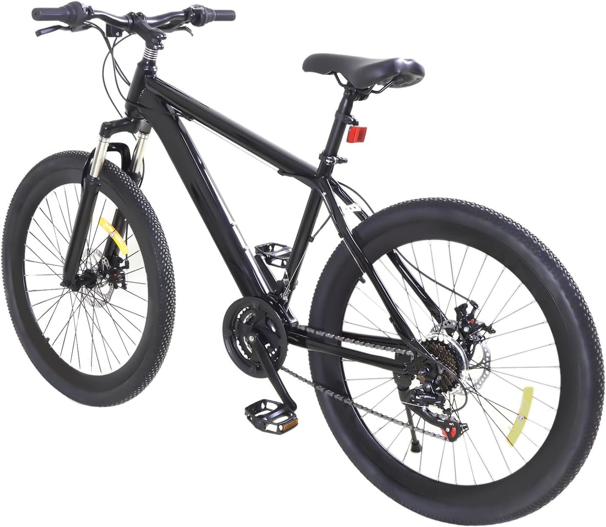 Fahrrad 26 Zoll Mountainbike Herren 21-Gang MTB Fahrräder Hochkohlenstoffstahl Freestyle Bike Höhenverstellbar Mountainbikes mit Doppelscheibenbremsen