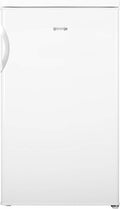 Gorenje RB493PW Tischkühlschrank mit Gefrierfach/Freistehend/EEK: D / 39dB / 120 Liter Fassungsvermögen/Gemüsefach/LED Beleuchtung/Türanschlag