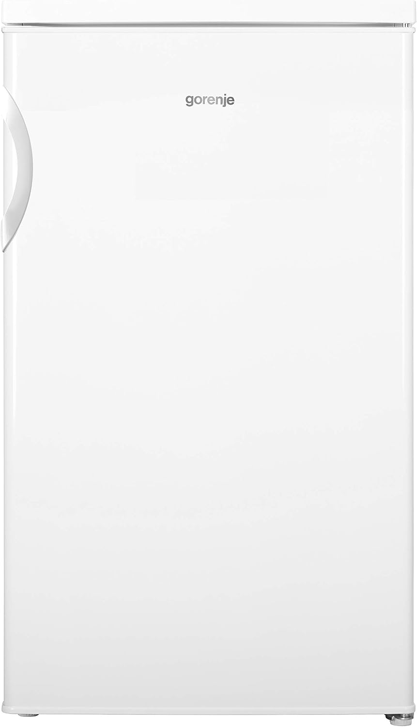 Gorenje RB493PW Tischkühlschrank mit Gefrierfach/Freistehend/EEK: D / 39dB / 120 Liter Fassungsvermögen/Gemüsefach/LED Beleuchtung/Türanschlag
