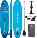 Aqua Marina Fusion 10'10', Aufblasbares SUP Board Allround für Anfänger, Stand Up Paddle Board Komplettset, Limited Edition Blau