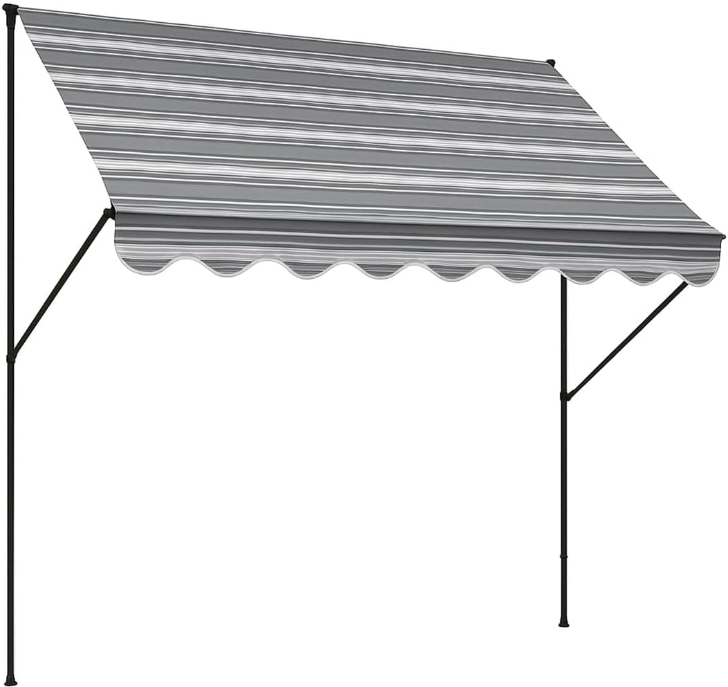 ANGERER Klemmmarkise Exklusiv grau, 250 cm