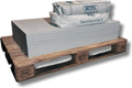 Klimaplatten-Set Grundiert 25 mm für 5 m², Kalziumsilikatplatten, DIY, Feuchtigkeitsregulierung