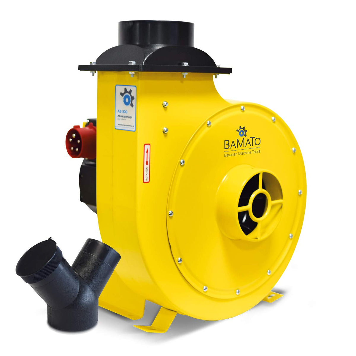 BAMATO Radialventilator AB-300, Späneabsaugung 400 V, 1500 W