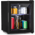 Klarstein Kühlschrank, Kleiner Skincare 12-18°C, 30L, Mini Kühlschrank mit Glastüre, für Getränke, Snacks & Kosmetik, Klein & Leise