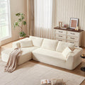 LINSY HOME Modulares Sofa, 270 cm Beige, Keine Montage Erforderlich